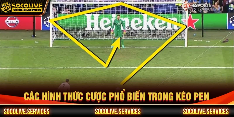 Hình thức chơi kèo Penalty