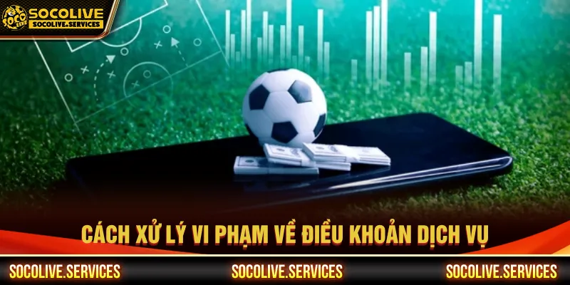 Mọi hành vi vi phạm điều khoản dịch vụ bị xử lý nghiêm
